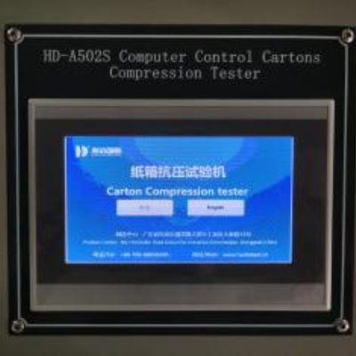 2000Kg 20KN Package Compression Testing Equipment With TM 2101 Software