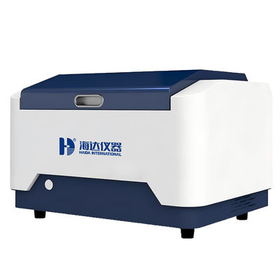 Buen precio HAIDA Analisador de metales pesados Análisis químico Estabilidad de trabajo de la máquina del 0,1% de la intensidad total de fluorescencia en línea