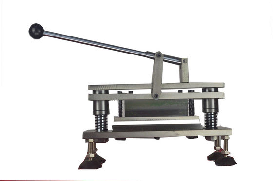 Buen precio Equipos de prueba de papel electrónicos, cortador de papel de la muestra del agolpamiento del anillo con la cuchilla exacta en línea