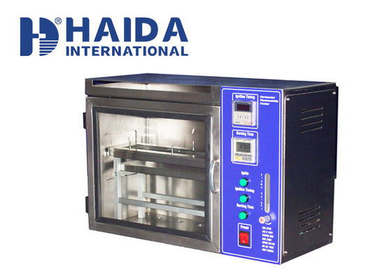 Buen precio Máquina interior automotriz inoxidable de la prueba de la inflamabilidad del marco de acero en línea