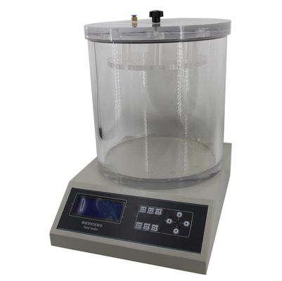 Buen precio HD Display de prueba de sellado automático y alimentación de CA para facilitar el funcionamiento de los instrumentos de prueba de embalaje de papel en línea