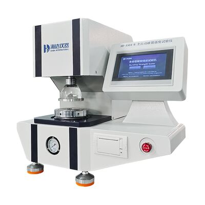 Buen precio Máquina de prueba de resistencia al estallido de papel y cartón ISO Máquina de prueba de presión de estallido de material de papel corrugado en línea
